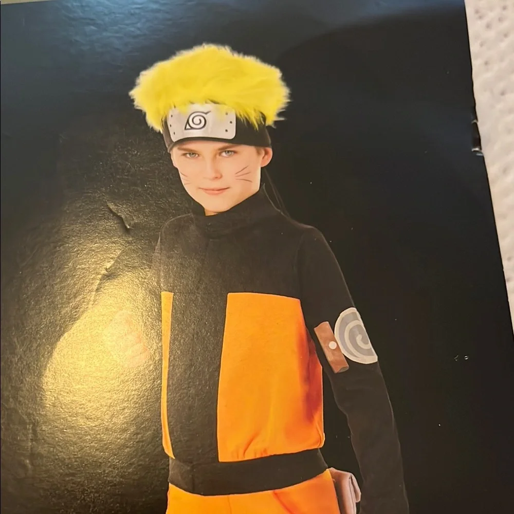 Naruto Boys' XL Orange Jumpsuit Costume